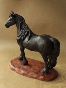 Socha Frízskeho koňa