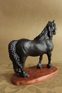 Socha Frízskeho koňa