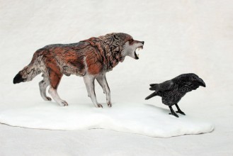 Vlk a krkavec